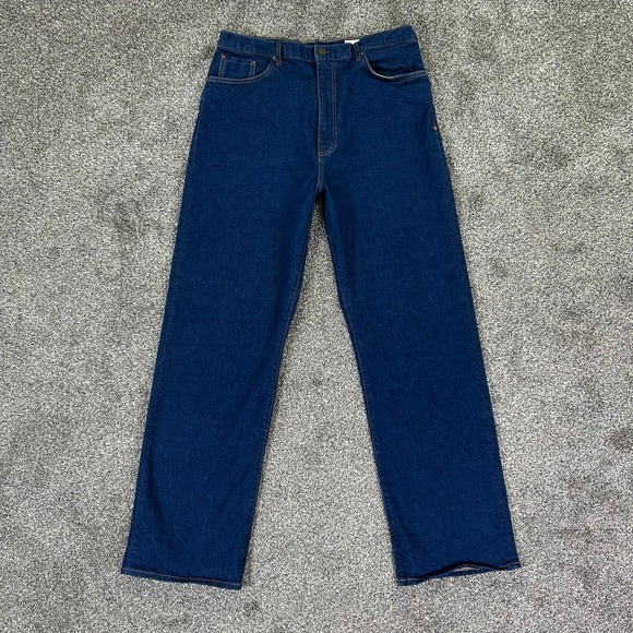 Imogene and Willie Catherine Selvedge Denim Jean Indigo High Rise Womens 33 - Picture 2 of 16